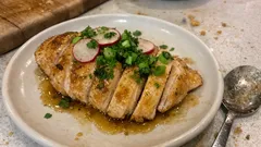 Dubbelmarinerad kycklingfilé med citron – saftig i ugnen och fräsch vid servering