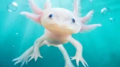 En riktig husdrake som regenererar sin hjärna och aldrig åldras