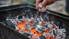 Därför bör du strö salt över kolen när du grillar shashlik – ett smart tips du borde känna till