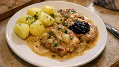 Ugnsstekta kotletter i gräddsås – så får du dem riktigt saftiga